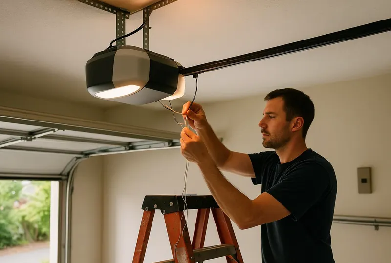 Garage Door Spring Repair in Raiford